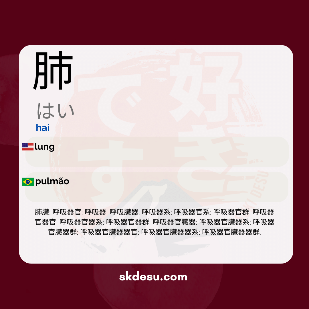 肺